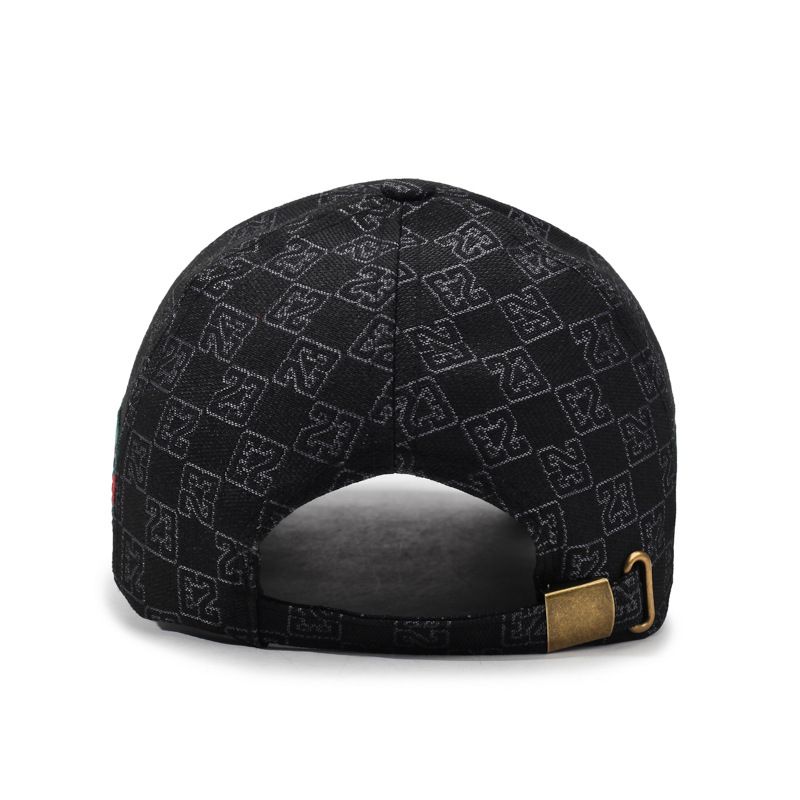 New European and American style ins men's and women's baseball caps, fashionable and versatile duckbill caps, suitable for outdoor travel beach sunshade hats 01 one size
