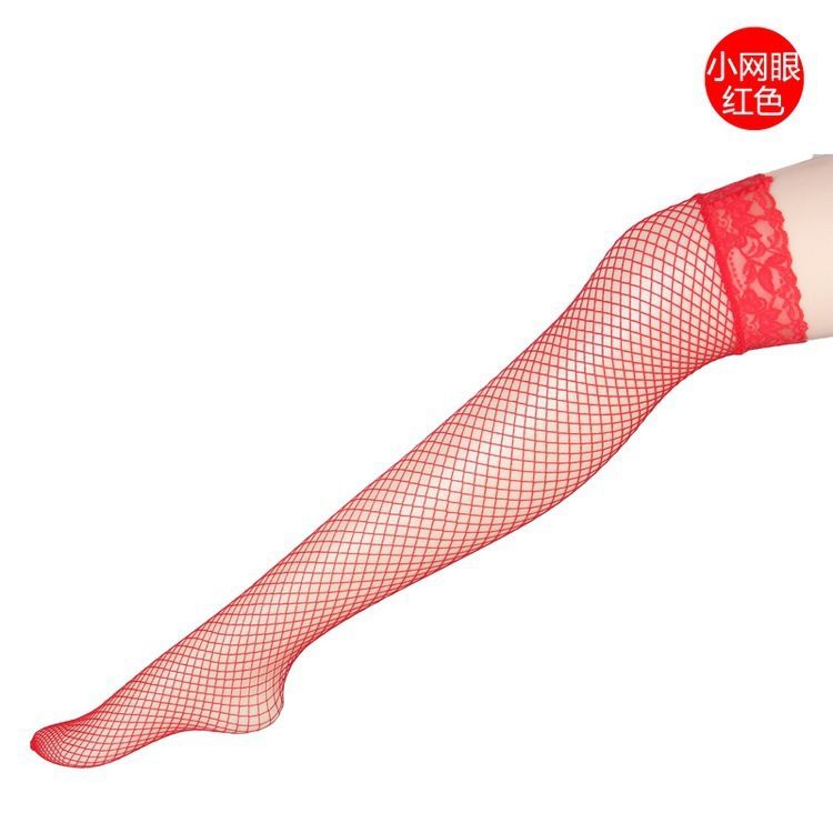 3*PC hot selling erotic lingerie, mesh stockings, lace stockings, long tube, small, medium eye, seductive and sexy fishing net stockings