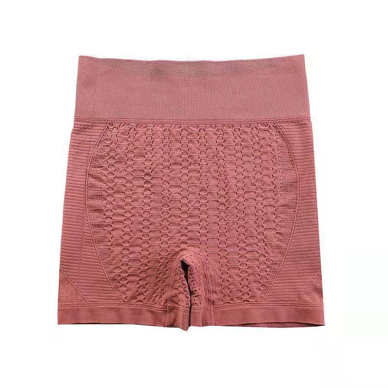 2*Sets Cross border foreign trade three part fitness pants, women's belly cinching peach hip lifting elastic tight yoga high waisted running shorts