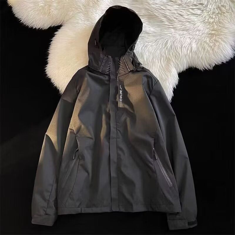 Versatile assault suit men's coat summer trench coat versatile loose American functional black warrior waterproof mountaineering jacket