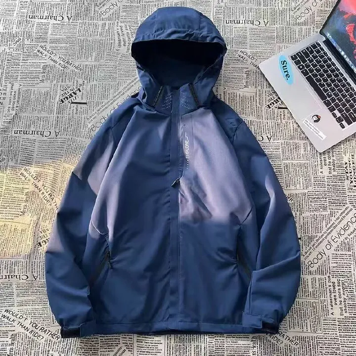 Versatile assault suit men's coat summer trench coat versatile loose American functional black warrior waterproof mountaineering jacket