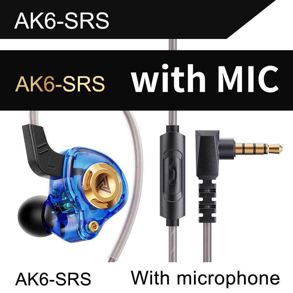High-Fidelity In-Ear Headphones, Wired Earbuds With Microphone, Subwoofer Noise Cancelling, Gaming & Music Monitor, Durable Plastic, 120cm/47.24inch Cable, Vivid Color Design