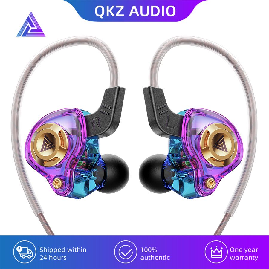 High-Fidelity In-Ear Headphones, Wired Earbuds With Microphone, Subwoofer Noise Cancelling, Gaming & Music Monitor, Durable Plastic, 120cm/47.24inch Cable, Vivid Color Design