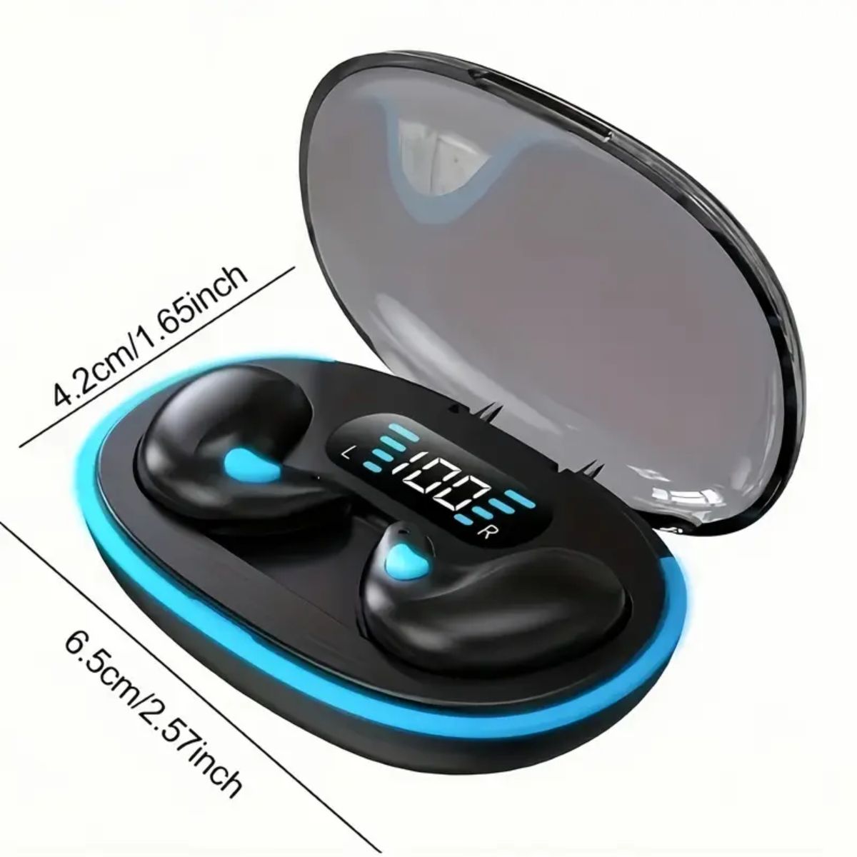 Inner Ear Smart Sleep Comfort Headphones, Music Earbuds, Video TWS Stereo High-definition Call Headphones, Suitable For Android And Iphone Mobile Phones, Sports Headphones, Sleep Headphones