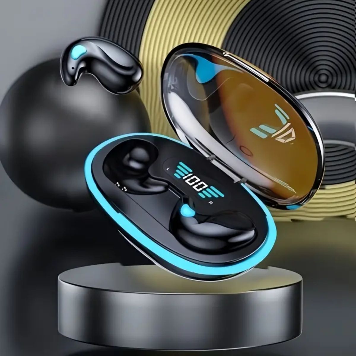 Inner Ear Smart Sleep Comfort Headphones, Music Earbuds, Video TWS Stereo High-definition Call Headphones, Suitable For Android And Iphone Mobile Phones, Sports Headphones, Sleep Headphones