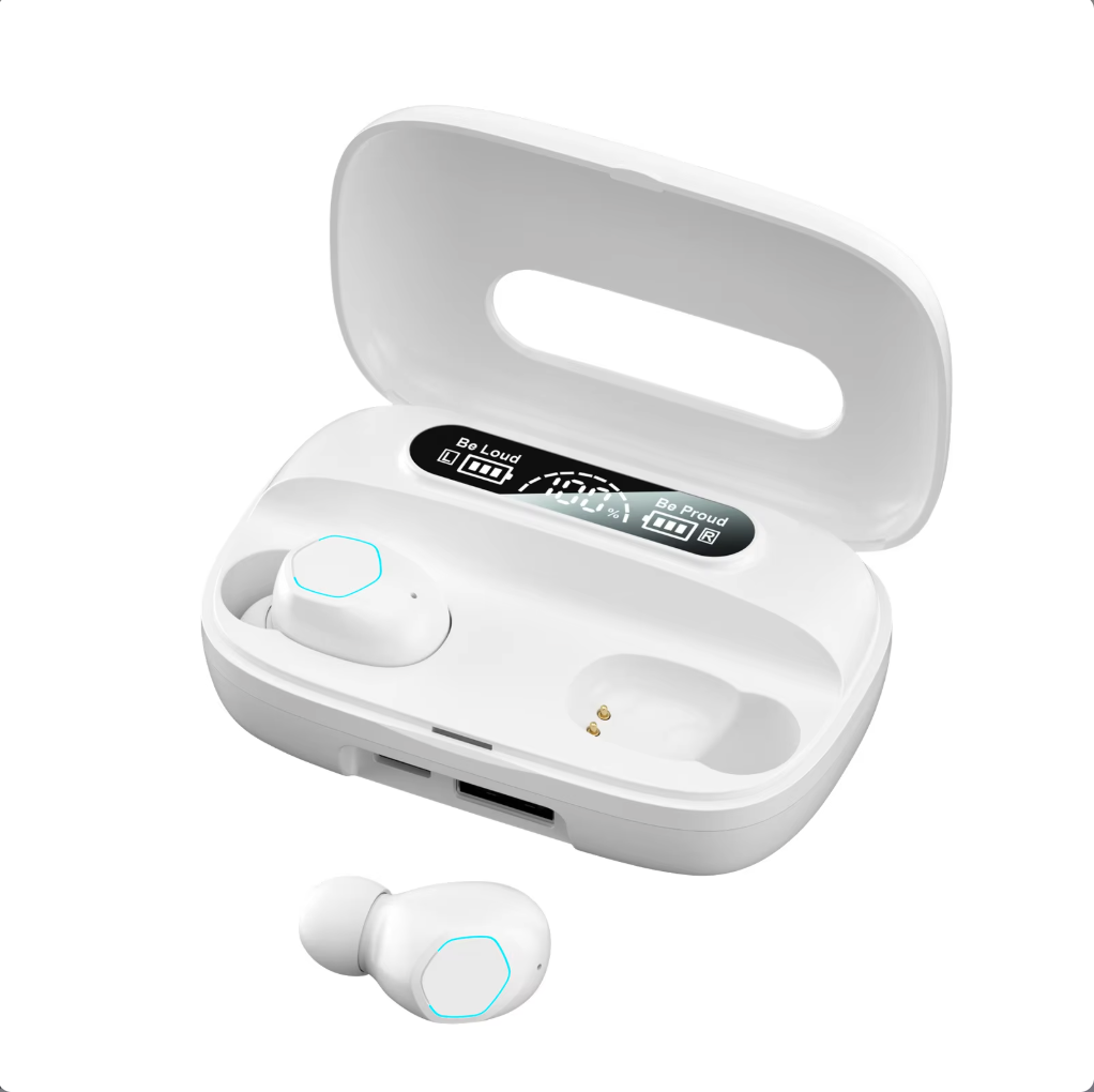 Touch Control Earbuds BT 5.2 Waterproof Wireless Noise Cancelling TWS Gaming In-Ear Headphones Earphones