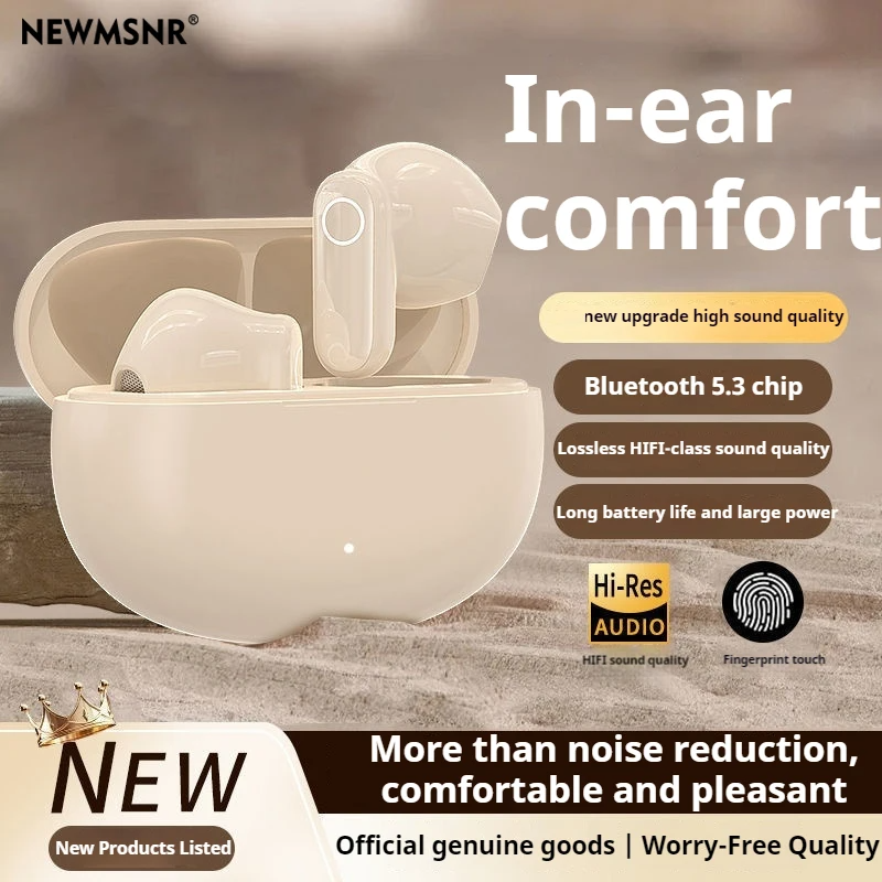 48H Play Time Hifi Stereo Earbud In-ear Wireless Bluetooth Headphones Waterproof Sports Gamer Handsets Noise Reduction Earphones