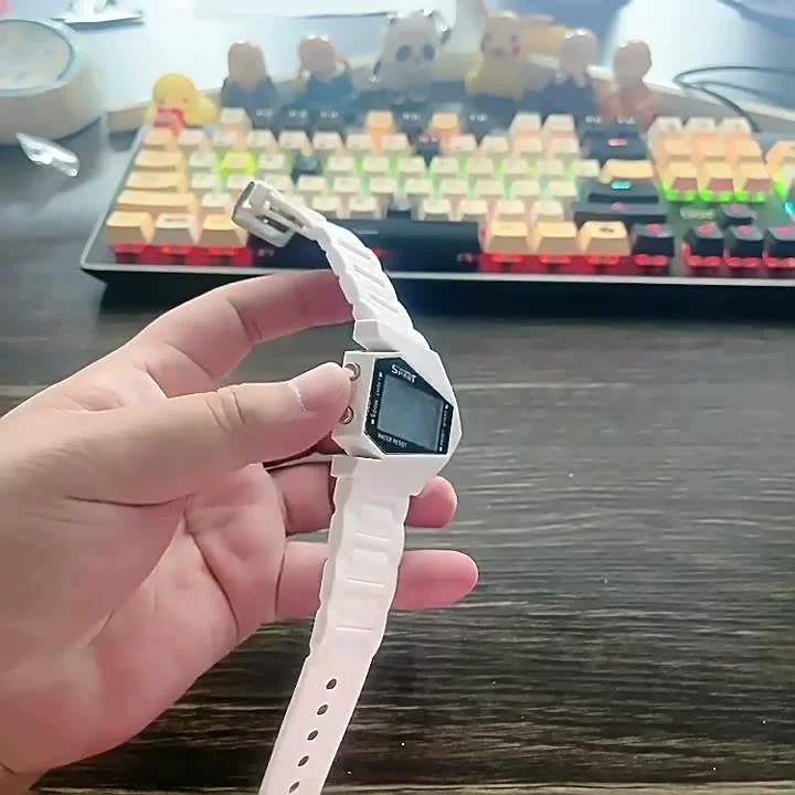 Multi-function aircraft watch junior high school students junior high school boys and girls sports electronic watch