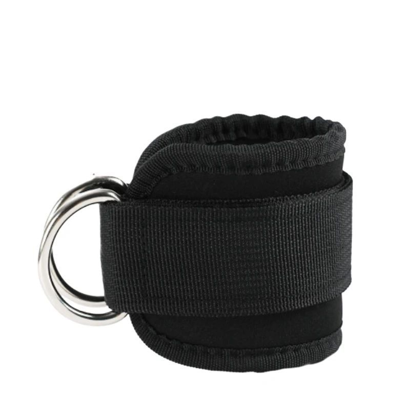 1Pc Fitness Ankle Straps Adjustable D-Ring Support Cuffs Gym Leg Excercises Training Workouts Sports Fit Guard