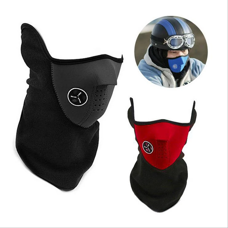 Unisex Motorcycle Warm Mask Neck Warm Snowboard Bike Riding Mask Scarf Accessories Windproof Outdoor Sports Ski Cycling Bicycle