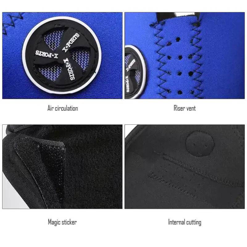 Unisex Motorcycle Warm Mask Neck Warm Snowboard Bike Riding Mask Scarf Accessories Windproof Outdoor Sports Ski Cycling Bicycle