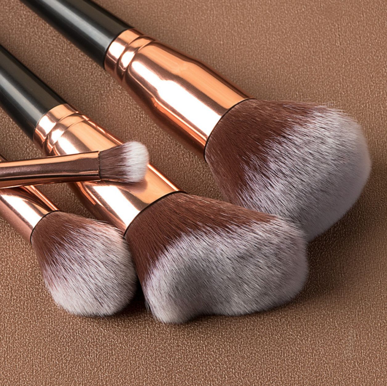 15Pcs Makeup Brushes Set With Bag Foundation Eyeshadow Blush Highlighter Soft Fluffy Concealer Kabuki Blending Brush Female Beauty Tool