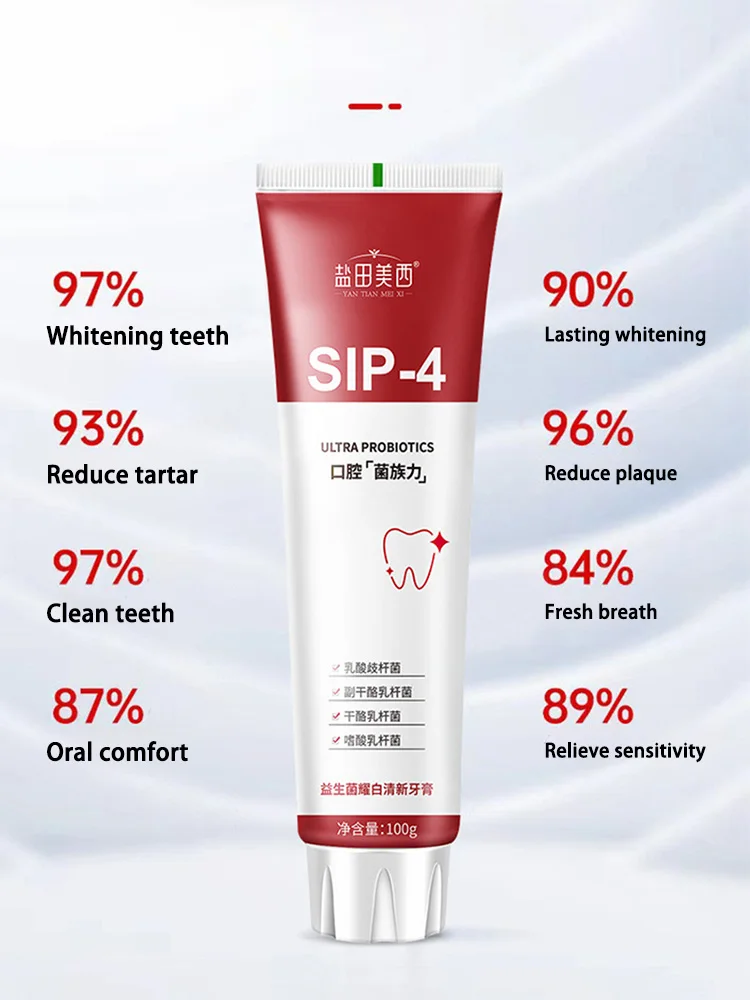Probiotic Caries Toothpaste SP4 Whitening Repair Tooth Decay Paste Cleaner Teeth Remover Plaque Fresh Breath Oral Care