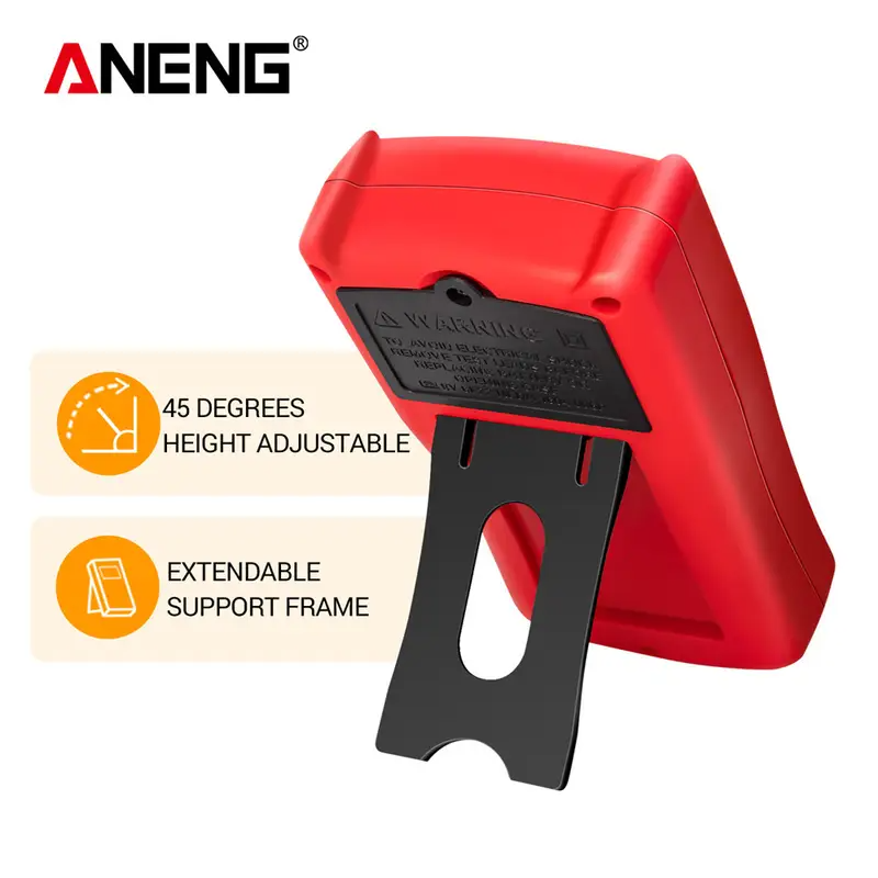 [Automatic Professional] ANENG DM850 | Automatic Digital Multimeter | 1999 Counts | Auto AC/DC Voltage Tester | Ohm Current Ammeter Detector Tool