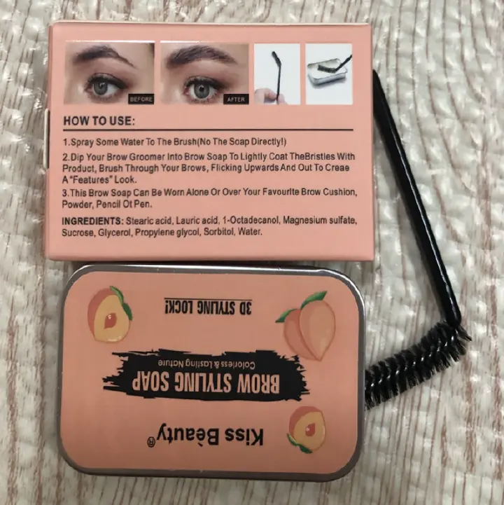 Brow Repair Soap Style Wax Gel With Brush Long Lasting Makeup Eyebrow Eye Makeup Easy To Use Tool Waterproof