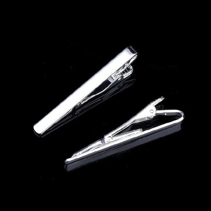 3Pcs Men's tie clips Classic tie clip silver gold black tie clip suitable for wedding anniversary business and daily life