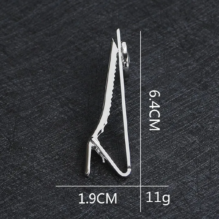 3Pcs Men's tie clips Classic tie clip silver gold black tie clip suitable for wedding anniversary business and daily life