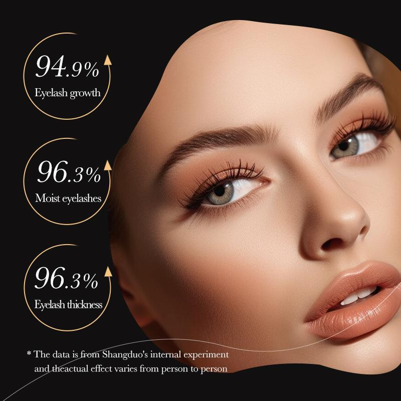 SADOER Natural Thick Fiber Long Curl Natural Castor Oil Ingredient Eyelash Growth Nutrient Solution view 4