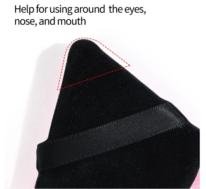 12pcs Makeup Puff Kit Blending Sponge Triangle Powder Puff Finger Air Puff For Flawless Make Up Beauty Tool Facial Tool Pink 12pcs