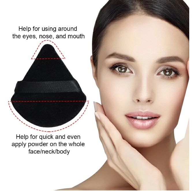 12pcs Makeup Puff Kit Blending Sponge Triangle Powder Puff Finger Air Puff For Flawless Make Up Beauty Tool Facial Tool Pink 12pcs