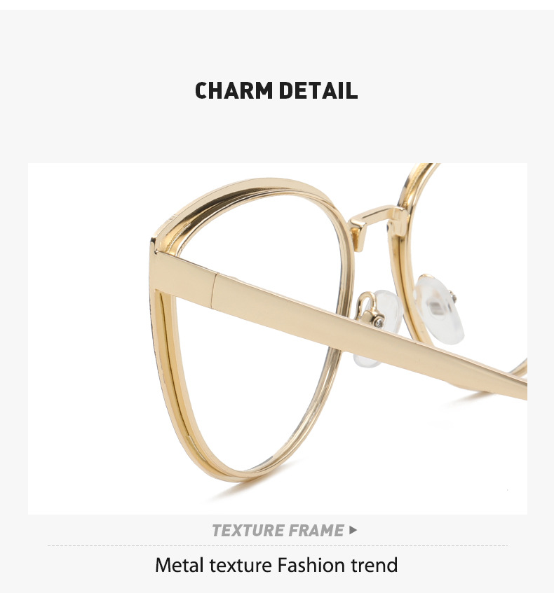 Fashion Cat Eye Photochromic Fashion Glasses Women Anti Blue Light Glasses Boho Shades Beach Accessories Photochromic Plastic Sunglasses