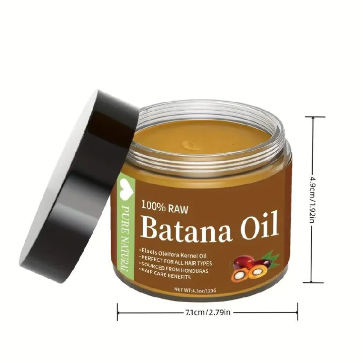 100% Pure Organic Hair Mask Batana Oil Hair Growth Oil Natural Treatment Nourishing Reduce Hair Loss Anti-Breakage Hair Products