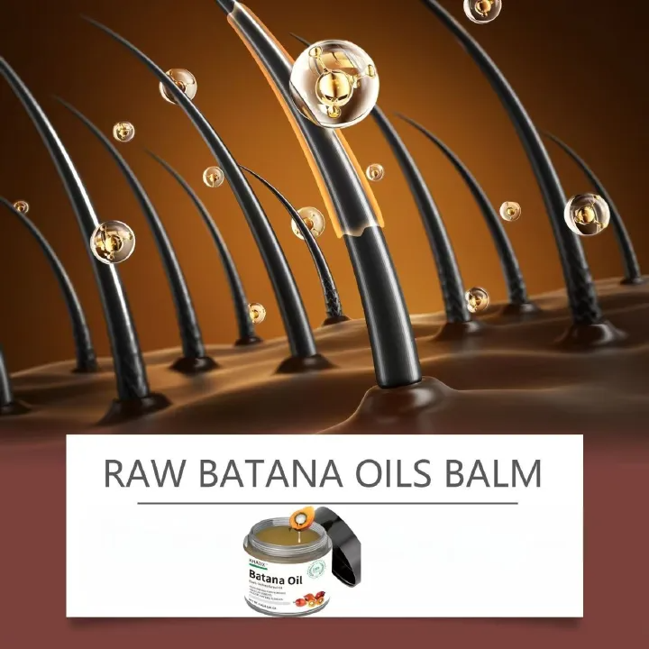 100% Pure Organic Hair Mask Batana Oil Hair Growth Oil Natural Treatment Nourishing Reduce Hair Loss Anti-Breakage Hair Products