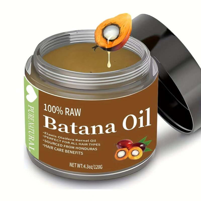 100% Pure Organic Hair Mask Batana Oil Hair Growth Oil Natural Treatment Nourishing Reduce Hair Loss Anti-Breakage Hair Products