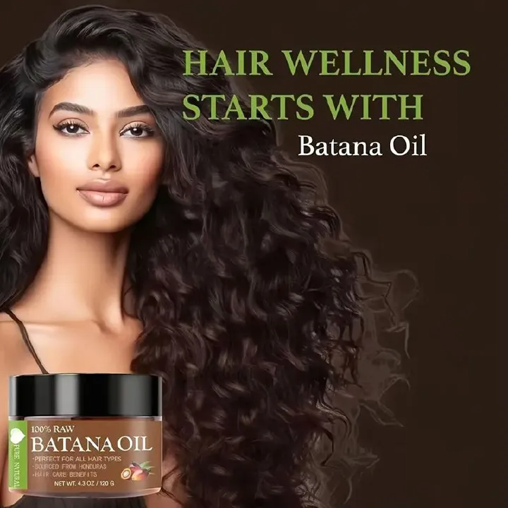 100% Pure Organic Hair Mask Batana Oil Hair Growth Oil Natural Treatment Nourishing Reduce Hair Loss Anti-Breakage Hair Products