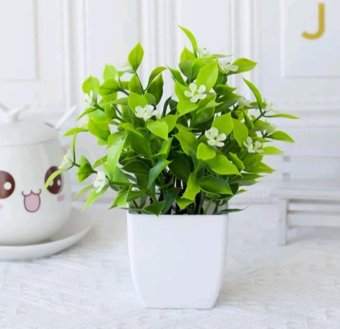 artificial flower , plastic flower for home decor living room table top bathroom