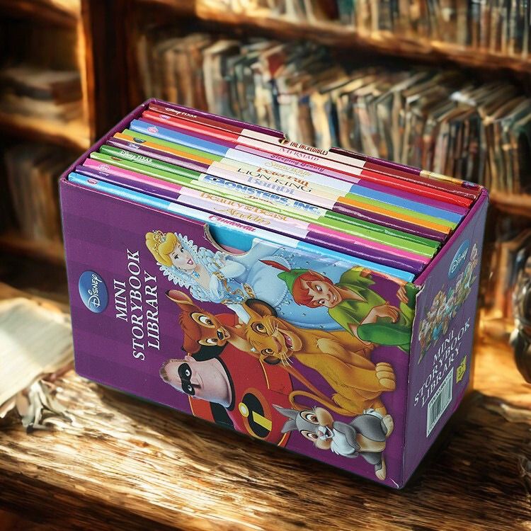 Disney Mini storybooks set |Set of 12 story books | Children's Fairy tale stories