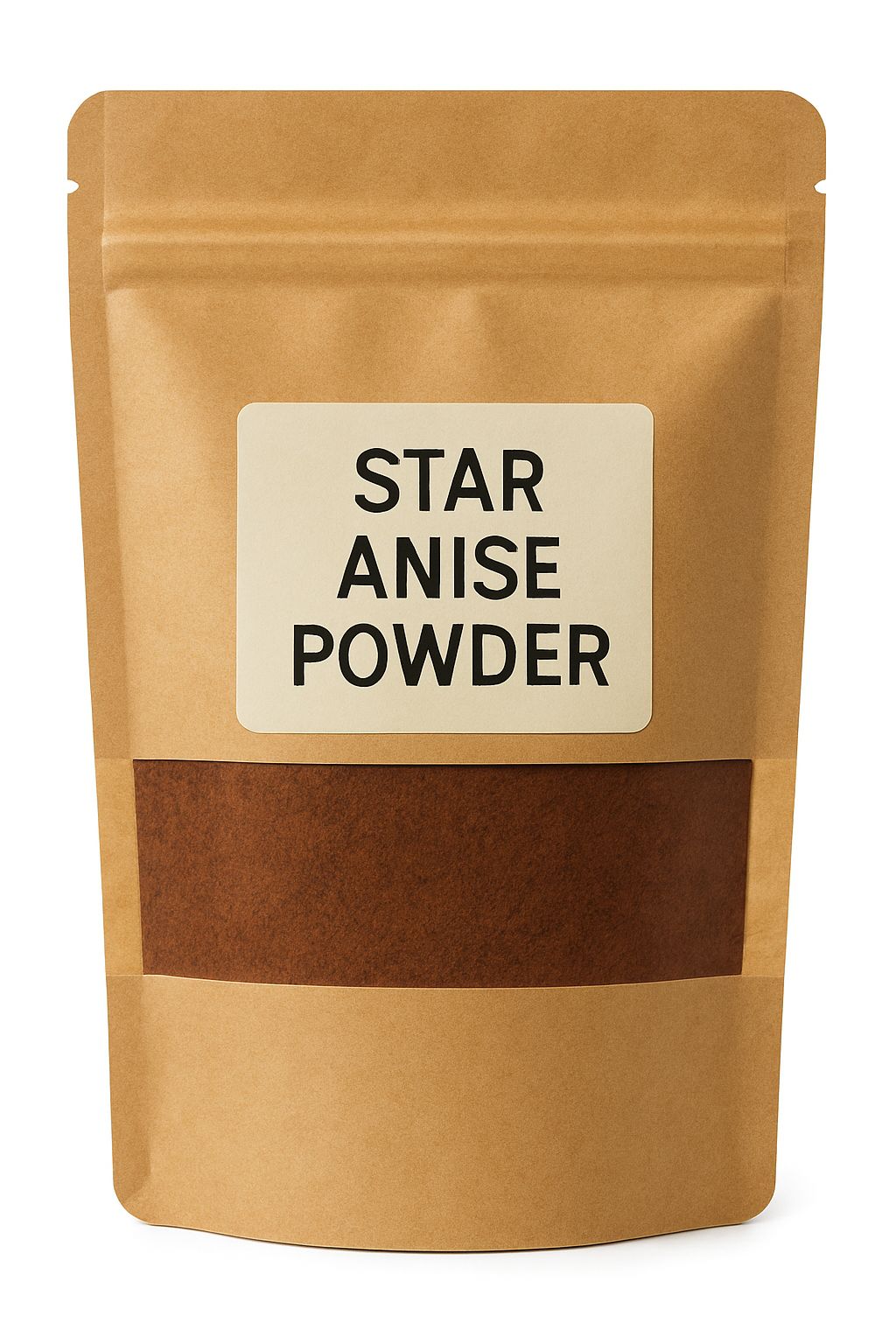Star anise powder - 100 grams. Star anise (Illicium verum) is a spice with a distinct licorice-like flavor, commonly used in cooking, baking and beverages. It also helps relieve nasal congestion.