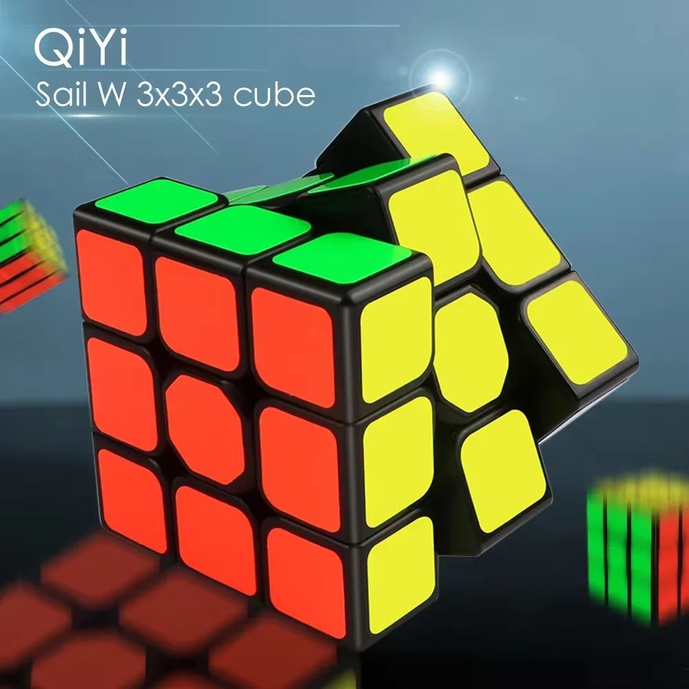3x3x3 Speed Magic Cube Black Professional 3x3 Cube Puzzle Educational Toys For Kids Gift