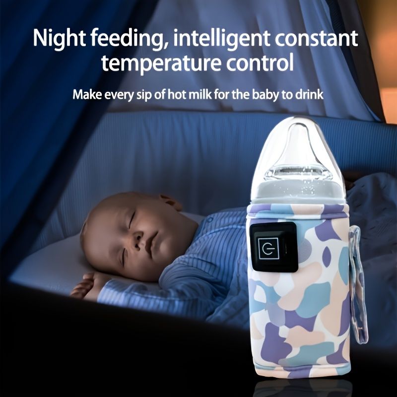 USB Milk Water Warmer Stroller Insulated Bag Baby Nursing Bottle Heater Safe Kids Supplies for Infant Outdoor Travel Accessories