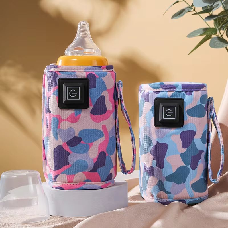 USB Milk Water Warmer Stroller Insulated Bag Baby Nursing Bottle Heater Safe Kids Supplies for Infant Outdoor Travel Accessories