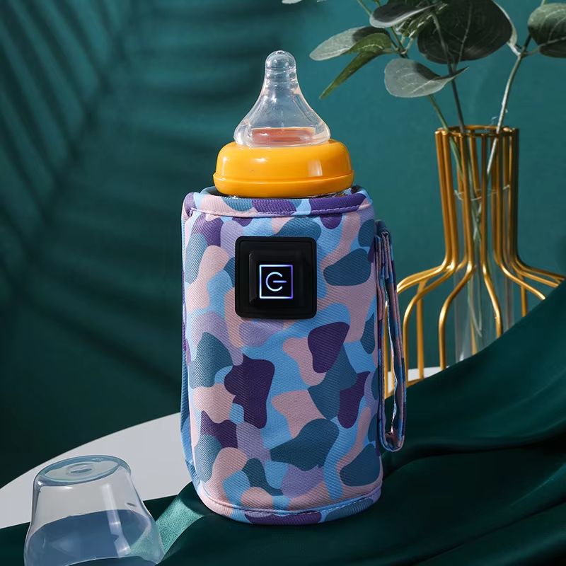 USB Milk Water Warmer Stroller Insulated Bag Baby Nursing Bottle Heater Safe Kids Supplies for Infant Outdoor Travel Accessories