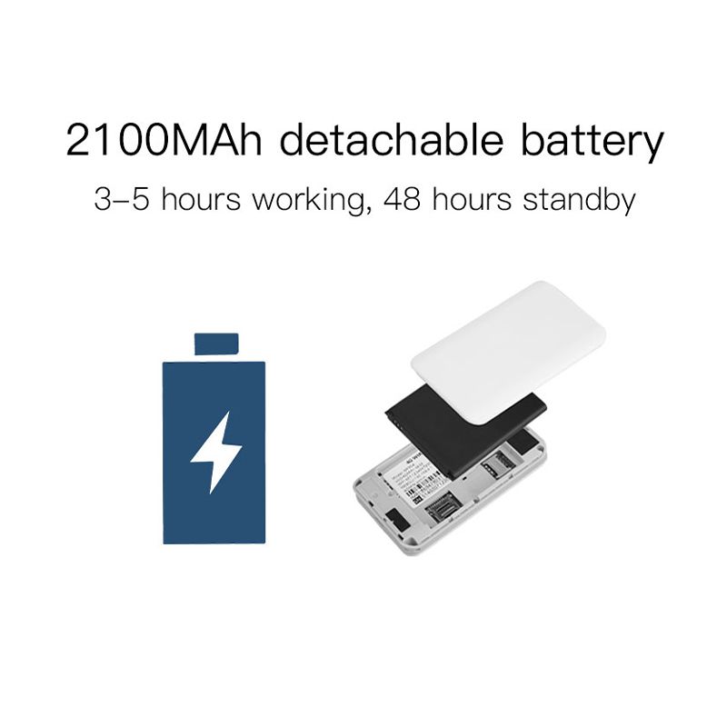 MIFI pocket hotspot Router Wireless lte wifi modem Sim Card 4G Router 10 WiFi users built-in battery portable WiFi