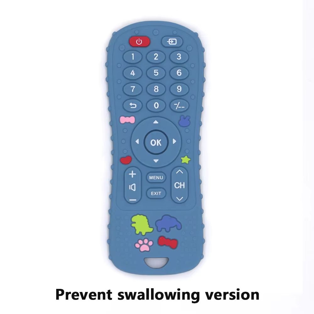 Silicone Baby Toys TV Remote Control Shape Teether Toy BPA Free Silicone Teething Chewing Toy Sensory Baby Accessories