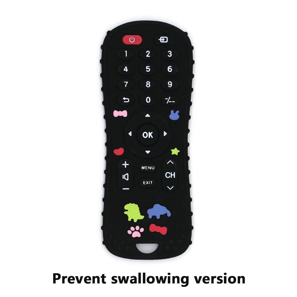 Silicone Baby Toys TV Remote Control Shape Teether Toy BPA Free Silicone Teething Chewing Toy Sensory Baby Accessories