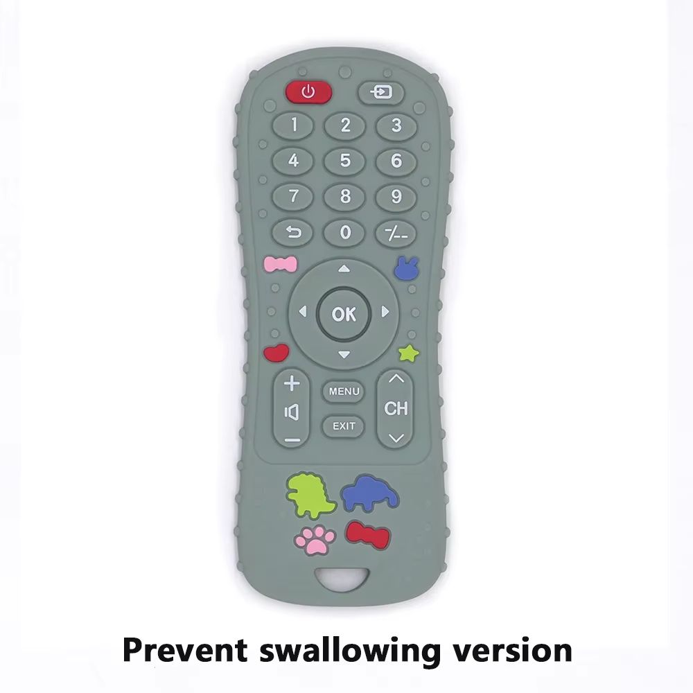 Silicone Baby Toys TV Remote Control Shape Teether Toy BPA Free Silicone Teething Chewing Toy Sensory Baby Accessories