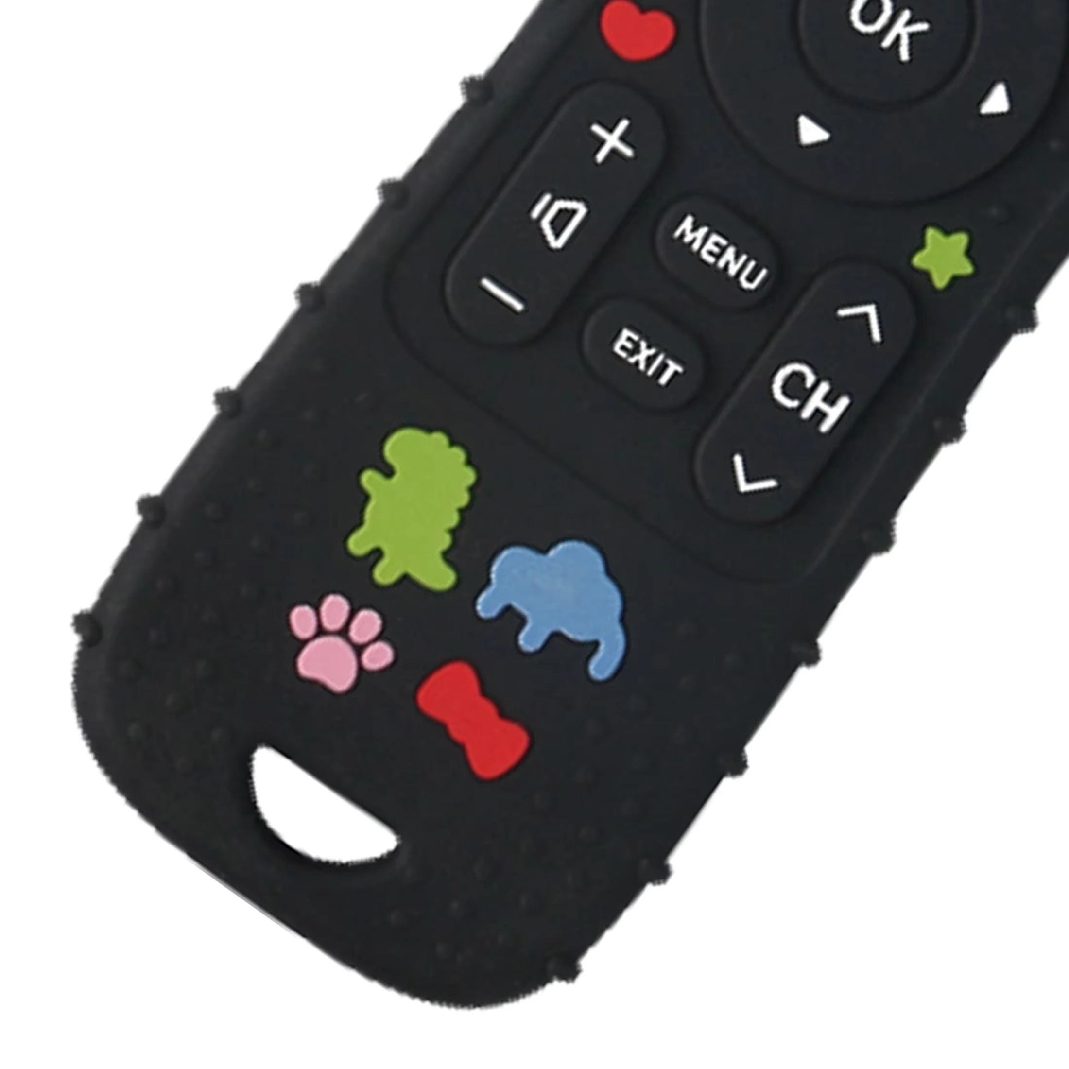 Silicone Baby Toys TV Remote Control Shape Teether Toy BPA Free Silicone Teething Chewing Toy Sensory Baby Accessories