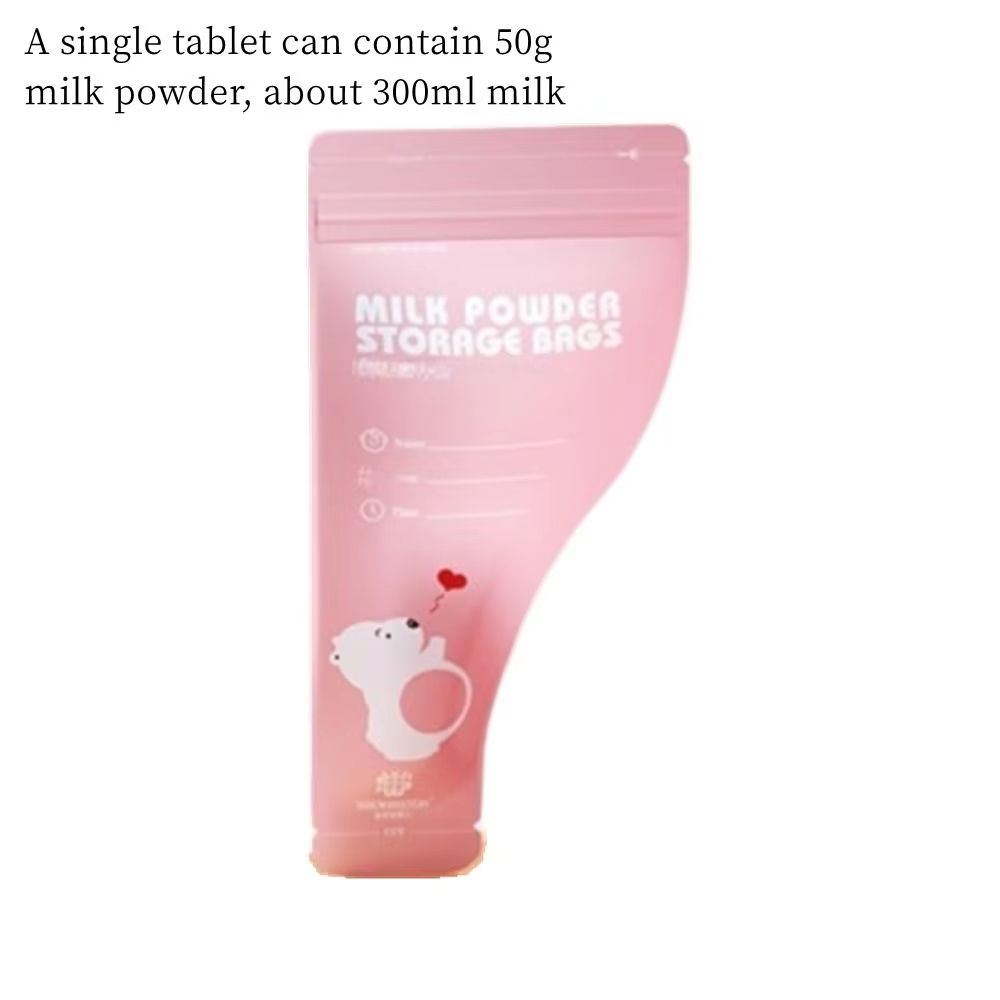 30PCS/Set Portable Leakproof Sealed Baby Food Storage Bags Feeding Milk Powder Holder Disposable Milkpowder Pouches