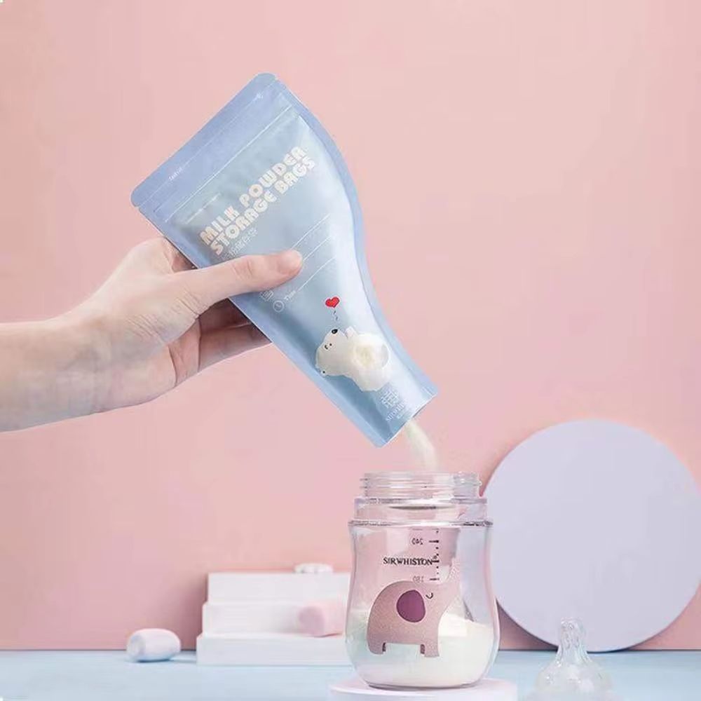 30PCS/Set Portable Leakproof Sealed Baby Food Storage Bags Feeding Milk Powder Holder Disposable Milkpowder Pouches