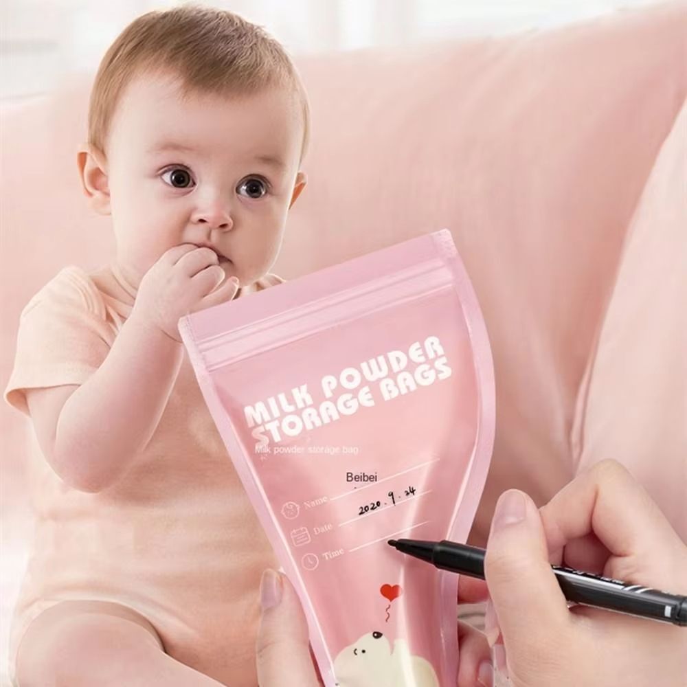30PCS/Set Portable Leakproof Sealed Baby Food Storage Bags Feeding Milk Powder Holder Disposable Milkpowder Pouches