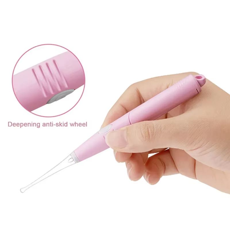 1 Set Baby Ear Cleaner Ear Wax Removal Tool Flashlight Earpick Ear Cleaning Earwax Remover Luminous Ear Curette Light Spoon