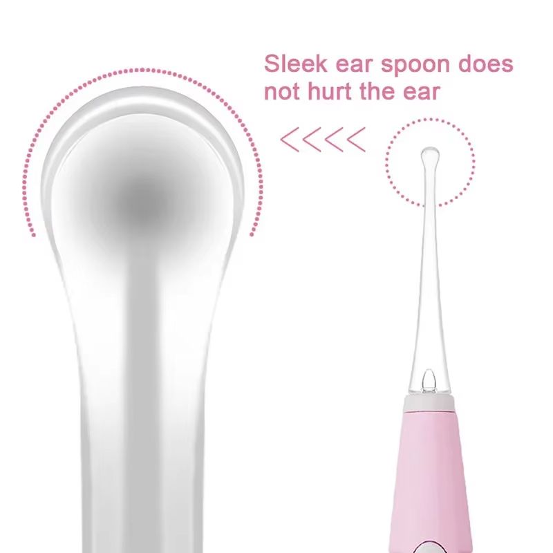 1 Set Baby Ear Cleaner Ear Wax Removal Tool Flashlight Earpick Ear Cleaning Earwax Remover Luminous Ear Curette Light Spoon