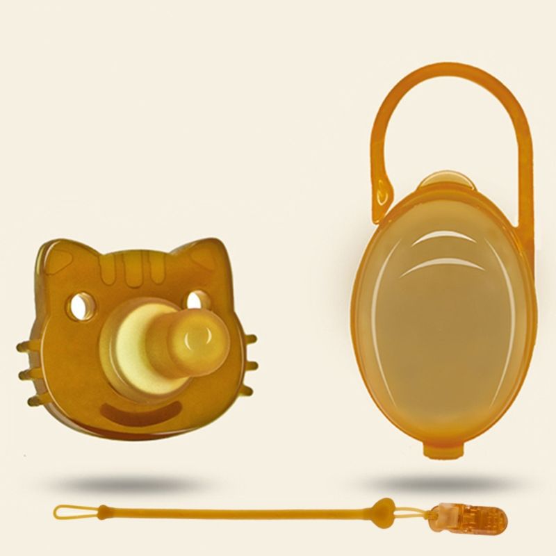 Day Round Head Night Flat Head Baby Silicone Pacifier Soother Breastmilk-like design No crying for baby Perfect gift for newborns