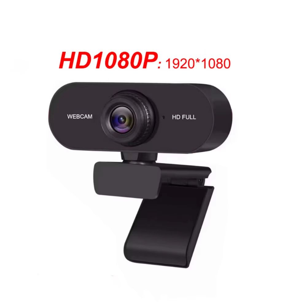 USB HD Web Camera 1080P and 2K Autofocus with Microphone Plug and Play for PC Laptop Desktop Conference and Video Call