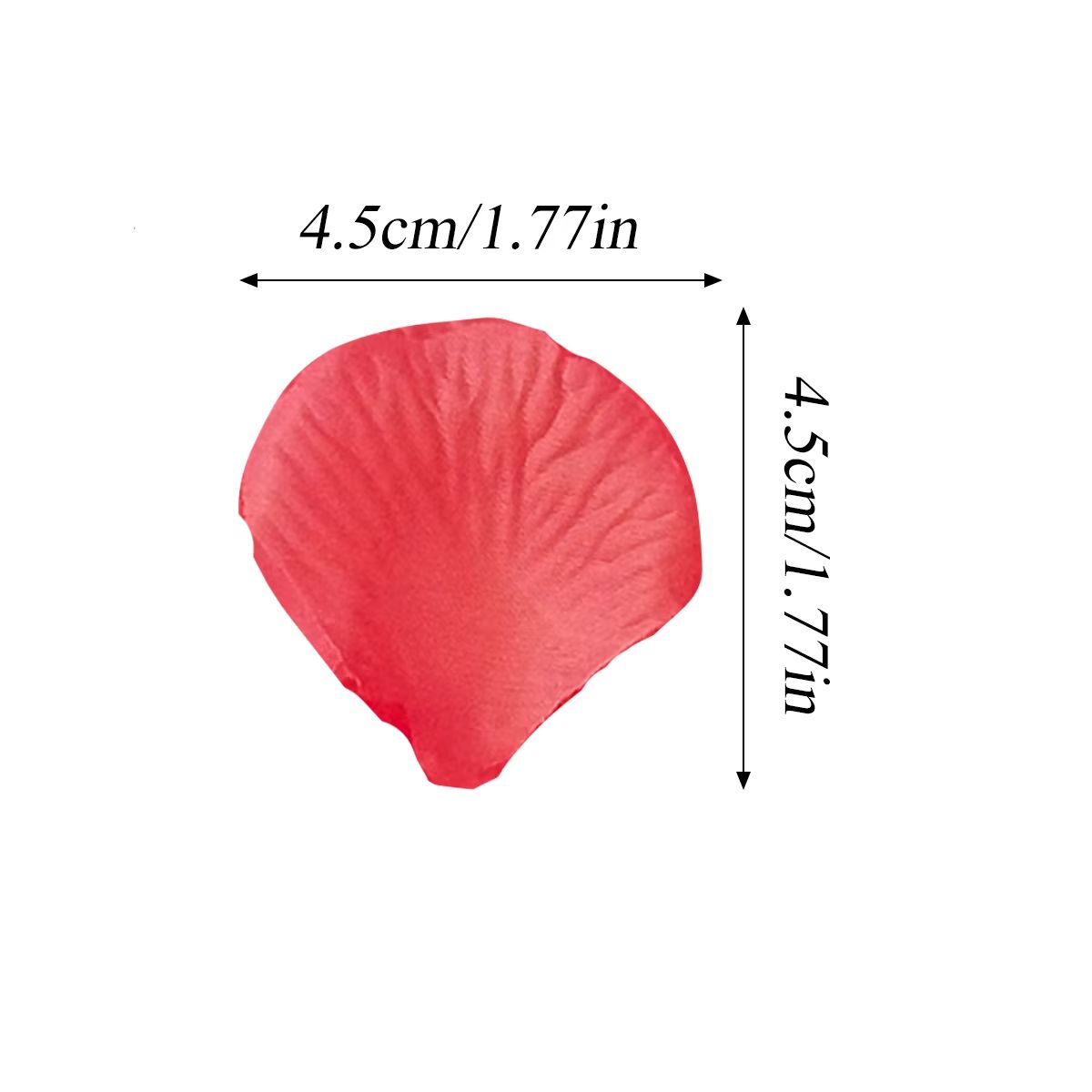 1000Pcs Artificial Fake Rose Petals Colorful Simulation Silk Rose Petal For Valentines Day Proposal Wedding Room Decoration Supplies Party Romantic Decoration