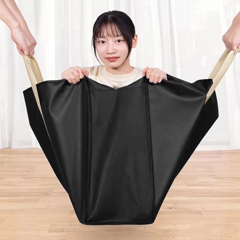 1pcs Extra Large Moving Luggage Bags Laundry Shopping Bag Home Storage Travel Bag Packing Tool Foldable Large Capacity Quilt Storage Heavy-Duty Storage Bags for Clothes & Bedding